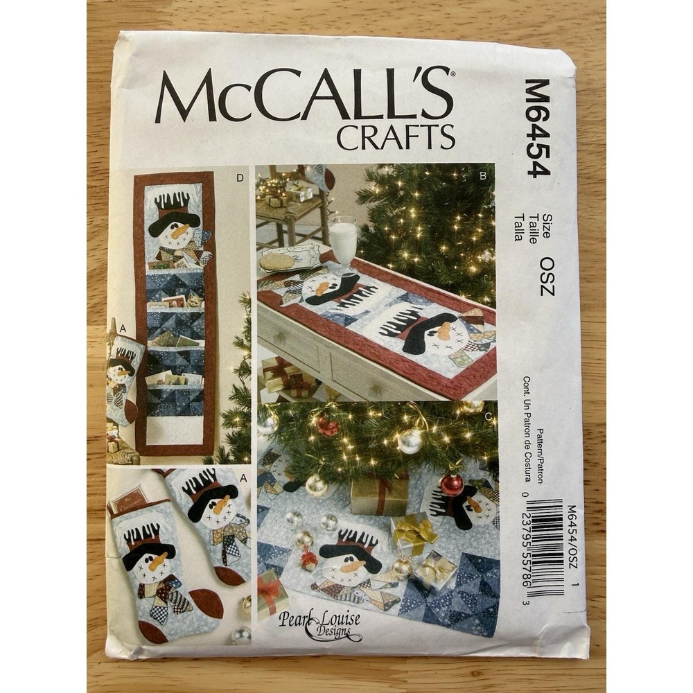 McCall's Crafts Pearl Louise Designs Pattern Christmas Holiday Seasonal Decor